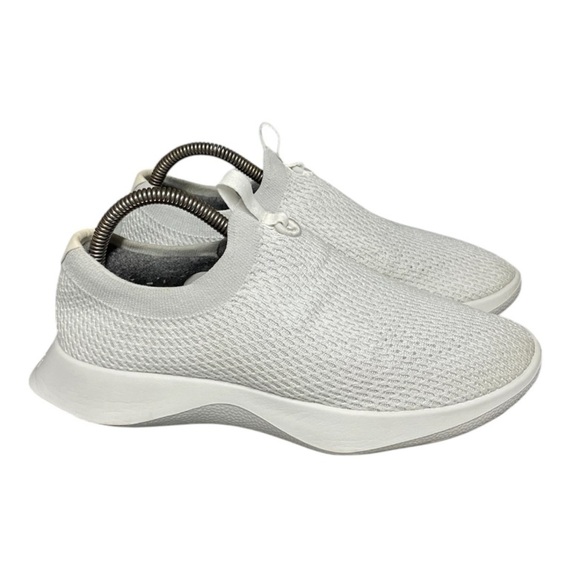 AllBirds Women’s Tree Dasher Relay Pull On Sneakers Shoe Size 8 Light Gray White - Picture 1 of 8